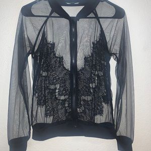 Sheer jacket
